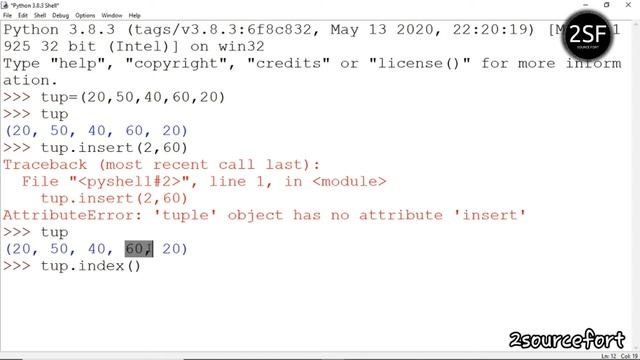 Python tamil | lesson 07 | Tuple