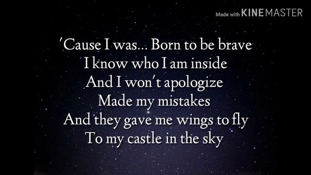 High School Musical Casts - Born to be Brave (Lyrics) смотреть онлайн