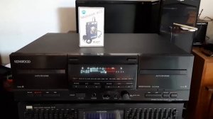KENWOOD KX - W6080 Stereo Casette Tape Deck