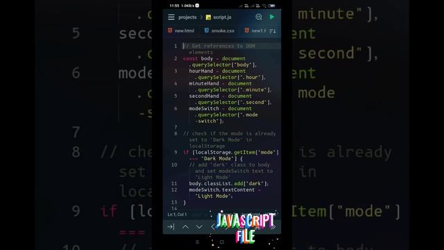Build a Stunning Analog Clock with HTML, CSS, and JavaScript | Web Development Tutorial.
