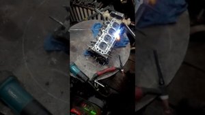 Сварка TIG+ фрезеровка ГБЦ