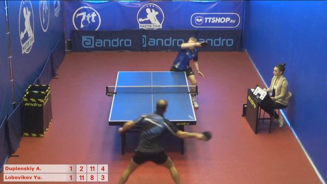 Настольный теннис матч 090320 3 Дупленский Антон Лобовиков Юрий смотреть онлайн