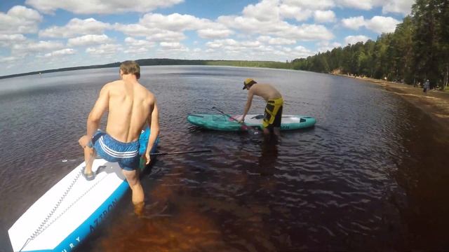 sup boarding. катание на сапе 4k. смотреть онлайн