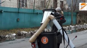 Профессиональный коммунальный пылесос CleanTech H125-19-1 Корзина.