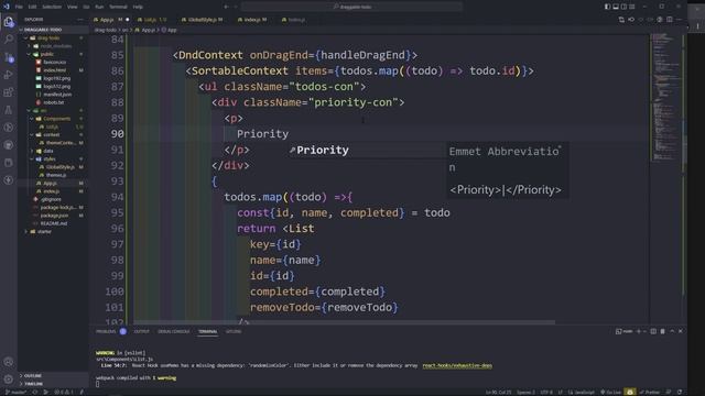 React Drag and Drop Todo List Application Tutorial