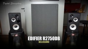 Edifier R1280DBs + T5 subwoofer vs Edifier R2750DB || Sound Comparison