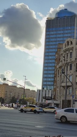 Городские прогулки. Москва. Район Арбата. Интересные виды, красивые здания.