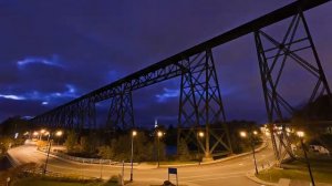 Красивое видео ночного города