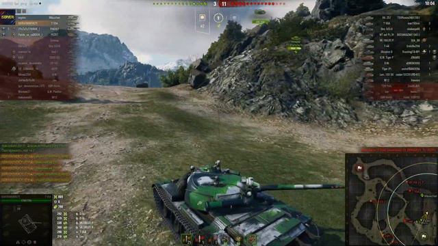 4 vs 12 КАК ВЫТАСКИВАТЬ ТАКИЕ БОИ ? Т55А смотреть онлайн