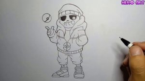 How To Draw Trainer Sans Undertale Cách vẽ Sans Huấn luyện Viên POKEMON