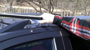 КАК СДЕЛАТЬ БАГАЖНИК НА КРЫШУ АВТО  за 100 РУБЛЕЙ ! поперечины на рейлинги СВОИМИ РУКАМИ !
