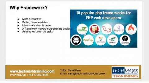 PHP Developers Essential Skills - PHP framework Part 3