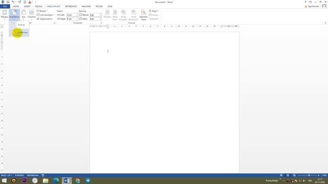 Langkah-Langkah Sebelum Mengetik di Microsoft Office Word 2013 смотреть онлайн