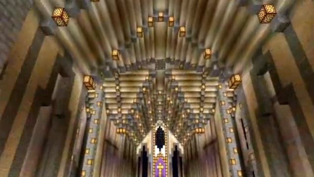 Церковь в minecraft . смотреть онлайн
