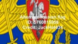 Russian Flag IDs for Iron Assault! | Roblox