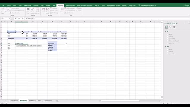 make a dashboard in excel | dash board excel | Hindi Urdu - part 2