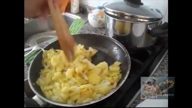 Испанская тортилья  Как приготовить