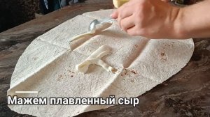 Лаваш с консервированным тунцом-очень простой рецепт/Lavash with canned tuna easy recipe