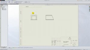 Solidworks. Урок 9.1. Проекционные (дополнительные) виды - создание чертежа