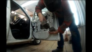 Toyota Probox Притертость на Двери Устранение Body repair