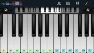 ,, Четыре таракана и Один сверчок" из мультика Perfect Piano tutorial на пианино одним пальцем