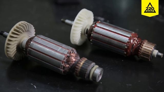 Ремонт УШМ Hammer USM1050A. Замена ротора болгарки. РАЗБОР