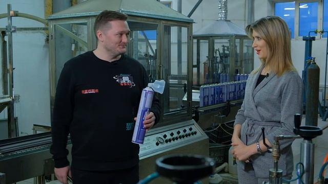 Кислородный баллончик _Аэр-Актив_ - для профилактики и борьбы с ковидом. Репортаж прямо с завода смотреть онлайн