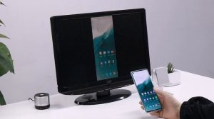 Hagibis HDMI compatible to VGA Adapter with Audio Port Female Video Converter 3 5mm for PS4 Laptop