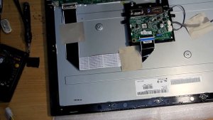 Диагностика неисправности изображения монитора LG 22MP65