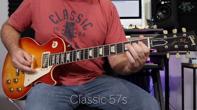 Humbucker Shootout: Seymour Duncan '59 Model Vs. Gibson Classic 57s смотреть онлайн