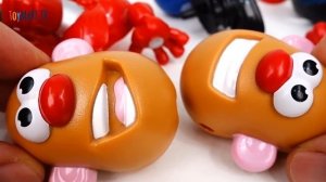 Mr. & Mrs. Potato Are In Danger~! Go Potato Heads Avengers - ToyMart TV