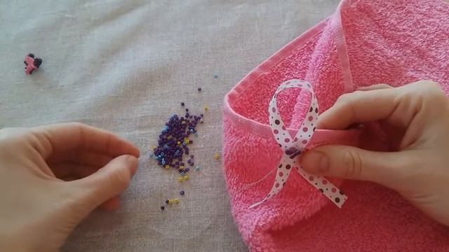 петелька для полотенца// полотенце не падает