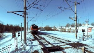 Скоростной поезд стриж 175 км/ч