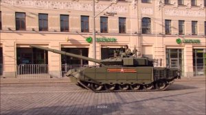 Техника Парада Победы-2020 - танки / Moscow Victory Day Parade 2020 rehearsal - battle tanks.