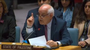 Minister Riyad Mansour: The Plight of the Palestinians | United Nations Security Council