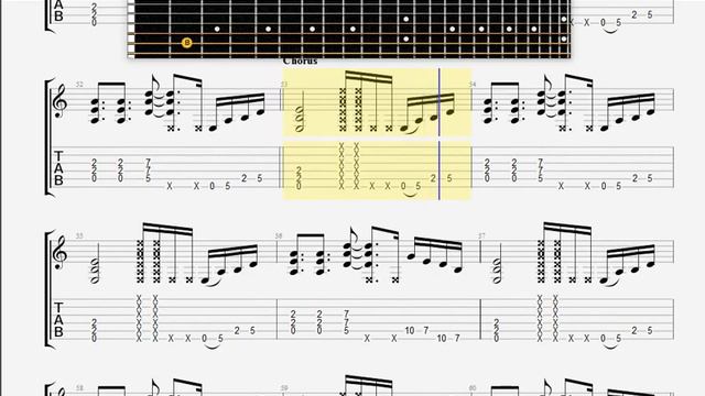 Bad Logic   In My Way GUITAR 1 TABLATURE смотреть онлайн