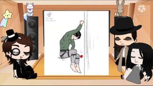 Levi parents react to tik toks /Levi реакция семьи Леви на тик ток /на Леви/aot reaction to levi