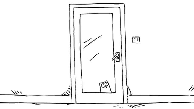 Кот саймона. Впусти меня! Серия №2
Let Me In! - Simon's Cat