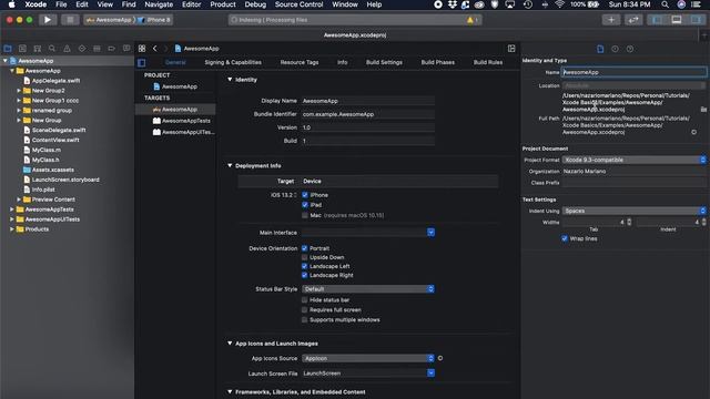 Mastering Xcode Series with Xcode Help - Rename a project or app смотреть онлайн