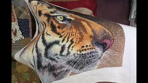 Оптимистичный обзор. Вышитое: Милл Хилл, Primitive hare, Minevra, Амишоп. И все текущие процессы.