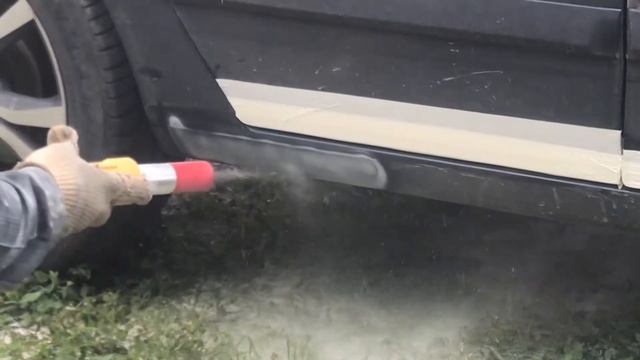 Пескоструйная очистка порогов на низком давлении смотреть онлайн