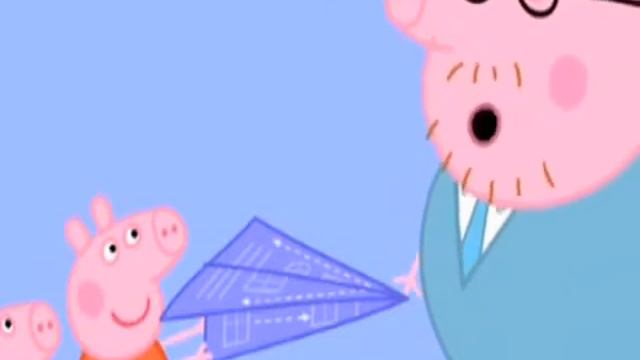 свинка пепа бумажные самолётики смотреть онлайн
