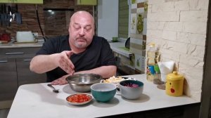 Салат Екатерина. Такой салат можно кушать бесконечно.