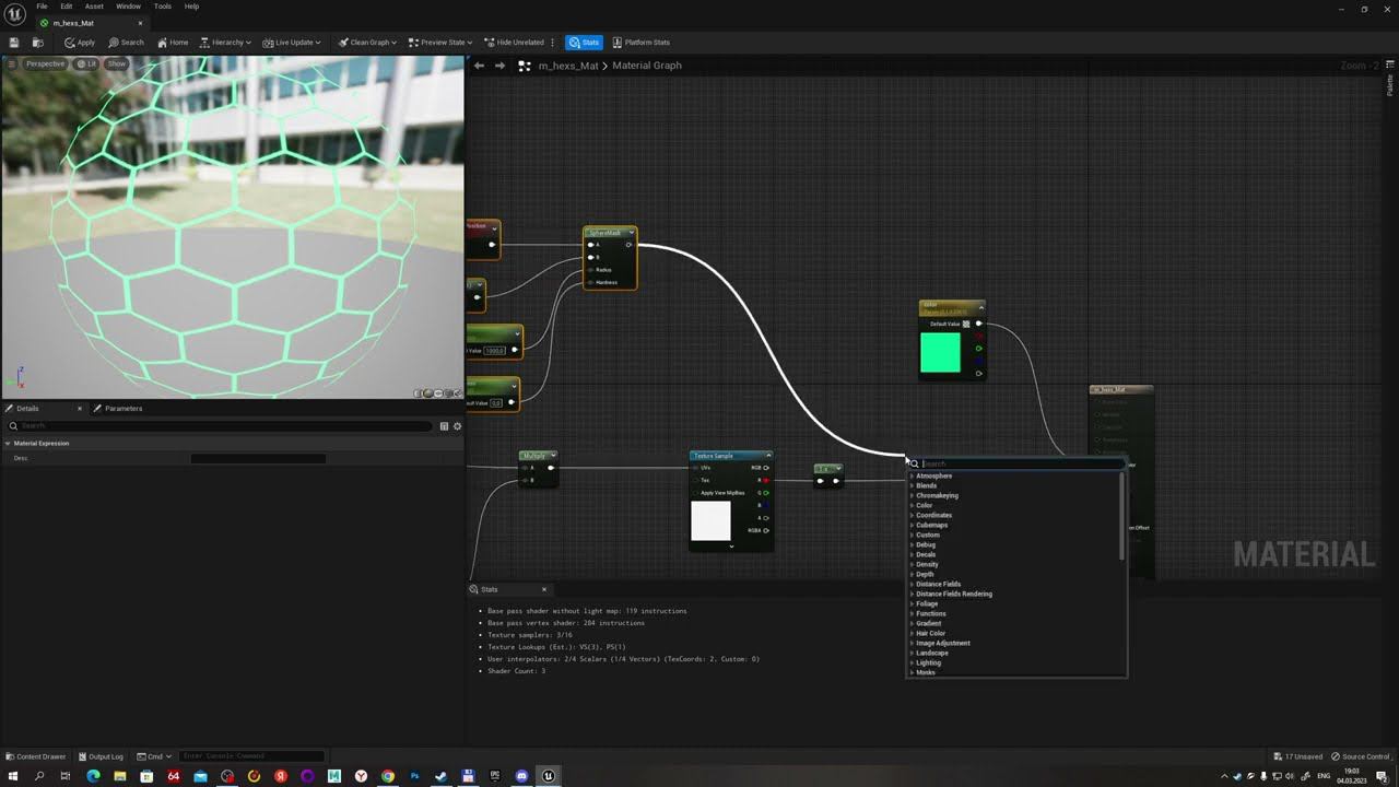 Привязка тайлинга текстуры к параметрам масштаба объекта, на примере плоскости. смотреть онлайн