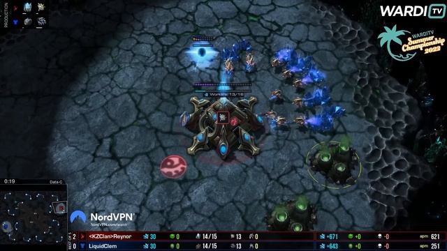 PLAYOFFS BEGIN! - Clem vs Reynor (TvZ) - WardiTV Summer Championship 2022 [StarCraft 2] смотреть онлайн
