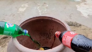 Coca Cola, Different Fanta, Mtn Dew, Pepsi,Sprite Armstrong vs Mentos in Big Underground | Among Us