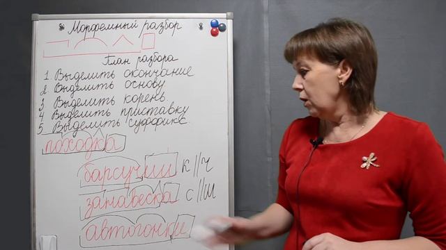 Морфемный разбор слова смотреть онлайн