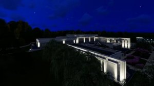 Сценарии подсветки фасада