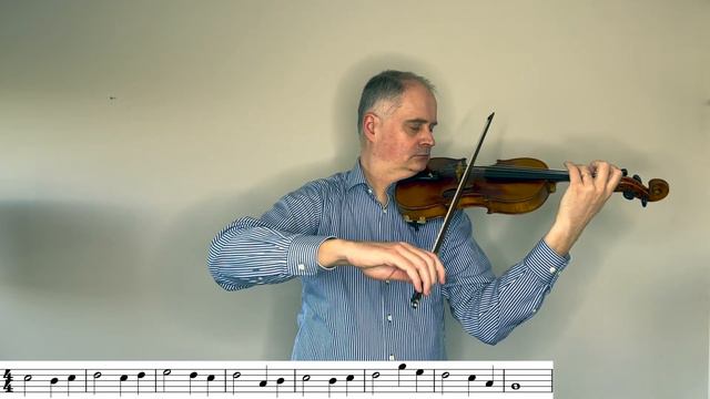 Robert Pracht - New Violin Etudes Op. 15 Book 1 - No. 1 - Beginner Level Violin by @Violinexplorer