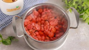 Компот из клубники на зиму без сахара
